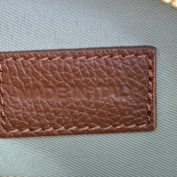 Cheval Firenze Raffia and Leather Tan Woven Handbag! Gorgeous - Picture 8 of 16